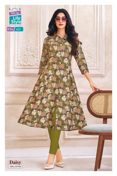 Mcm daisy vol-4 wholesale market in ludhiana for kurtis